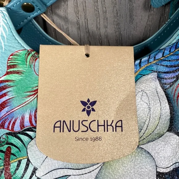 Anuschka Triple Compartment Satchel - 469 2003-3 / SKU: 469-JRD